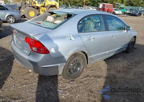 2008 Honda Civic Lx из США, поврежденный, VIN 2HGFA15528H512711